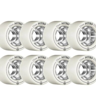 Alternative view of Rollerbones Nitro 59mm White Roller Derby Wheels (8pk)