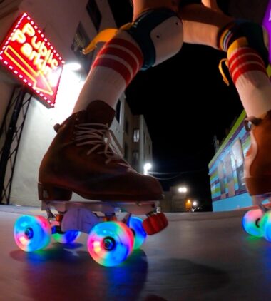 Alternative view of Moxi Cosmo Glow LED-lyshjul (80A / 62mm) 4pk