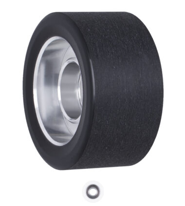 Radar Varsity Plus Black 101A 57mm X 31mm (4pk) Roller Dance Wheels